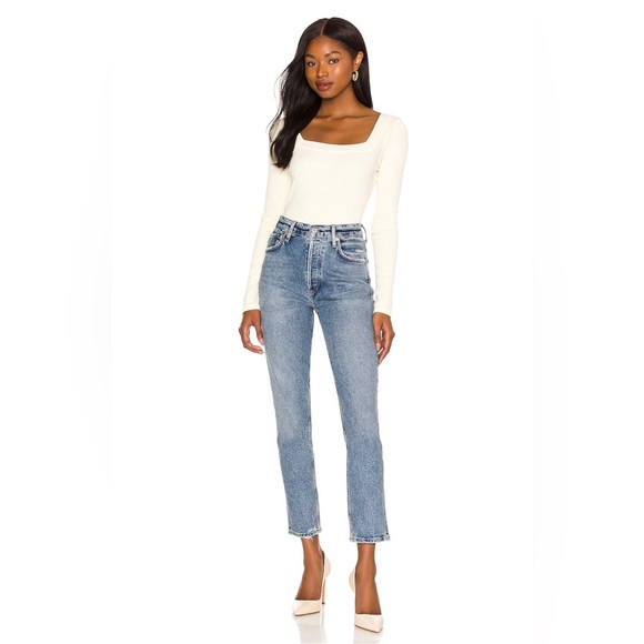 Citizens of Humanity Charlotte High Rise Straight Size 28 - Picture 4 of 4